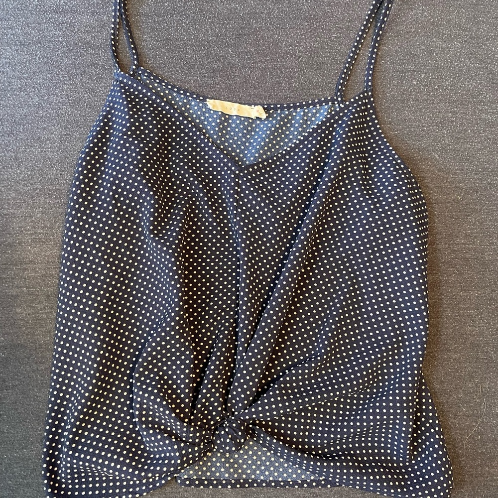 Lush Size M Front Knot Tank